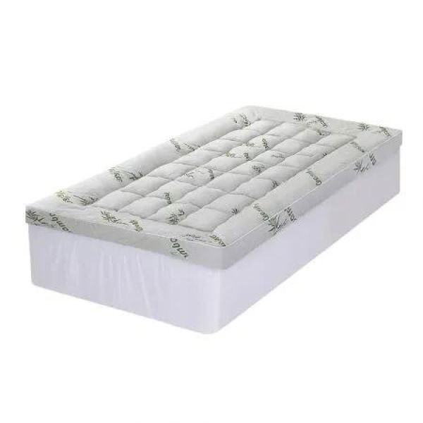 Giselle Mattress Topper 11cm Pillowtop toppers Bamboo King Single