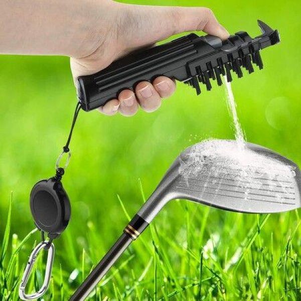 Golf Club Cleaner Brush With Water For Easy Cleaning Holds 25ml Of Water