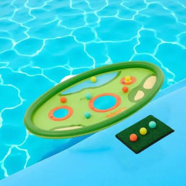 Golf Pool Toys Floating Swimming Game for Kids Aged 8+ Family Game Summer Fun Christmas Gift