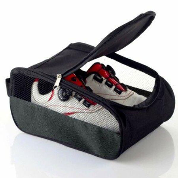 Golf Shoes Bags Travel Shoes Bags Zippered Sport Shoes Bag (Gray)