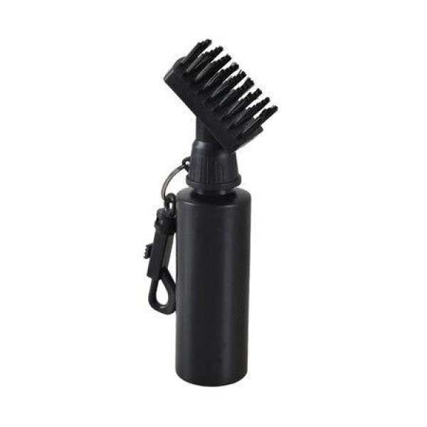 Golf Water Brush Retractable Brush With Nylon Bristles Head Wide Cleaning Coverage Anti-Leak Reservoir Tube Squeeze Bottle For Easy Cleaning 7.5 Inches Holds 4 Ounces Of Water