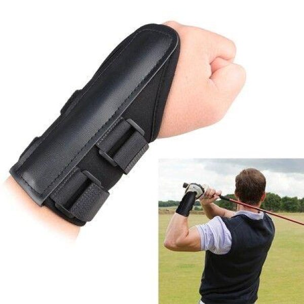 Golf Wrist Trainer Golf Swing Training Aid Hold Wrist Brace Band Trainer Corrector Golf Practice Tool Swing Wrist Braces (1 Pack)