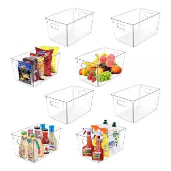 GOMINIMO 8 Pack Storage Bin GO-STB-102-HLT