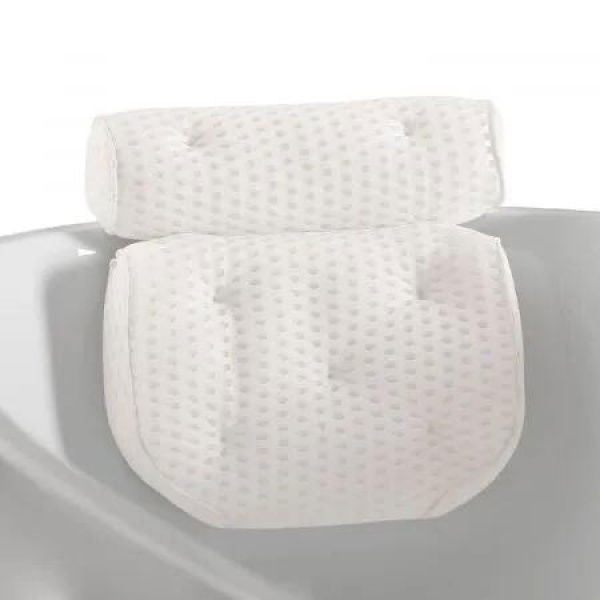 GOMINIMO Bathtub Spa Pillow with 4D Air Mesh and 7 Suction Cups GO-BSP-100-JY