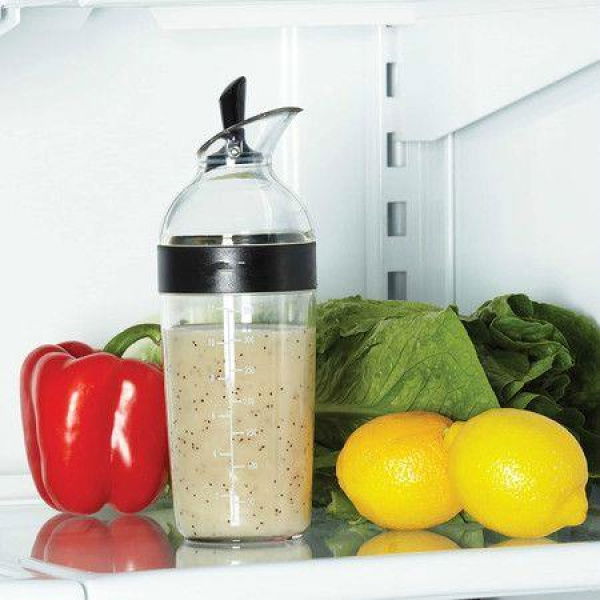 Good Grips Clear Salad Dressing Shaker for Easy Pouring and Mixing