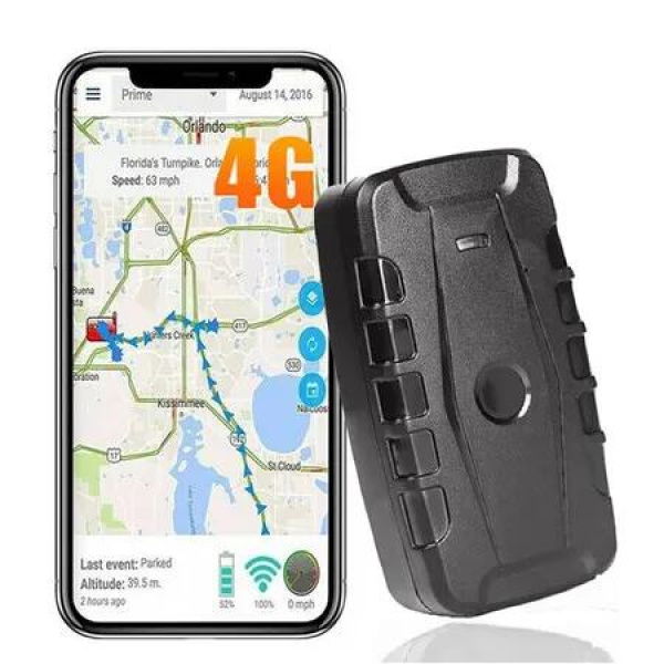 GPS Tracker for Vehicles Hidden Magnetic Car GPS Tracker 20000mAh Long Battery Life Real Time GPS Tracking Device for Cars, Motorcycles, Trucks, Assets