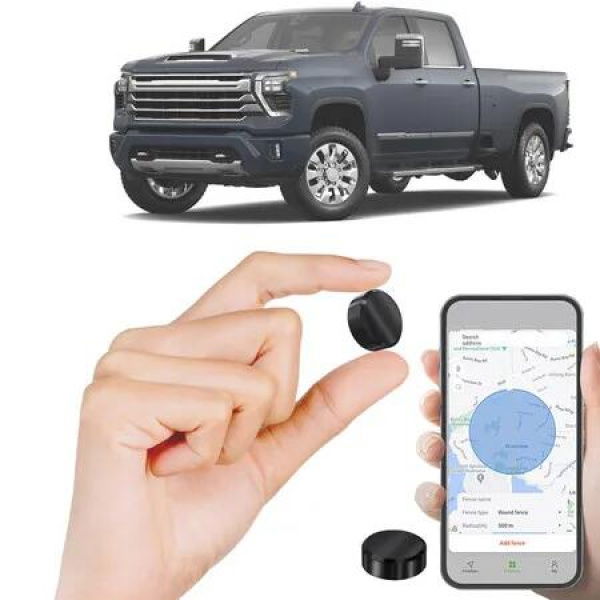 GPS Tracker for Vehicles,Real-Time GPS Tracker,Hidden Car Locator Tracking Device,No Monthly Fee,Compact & Discreet Security Solution