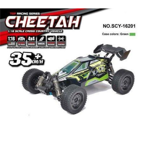 Green Racing off-road climbing car full scale 1:16 high speed 2.4G remote control car drifting electric toy racing carï¼ŒChristmas,holiday,carnival gift