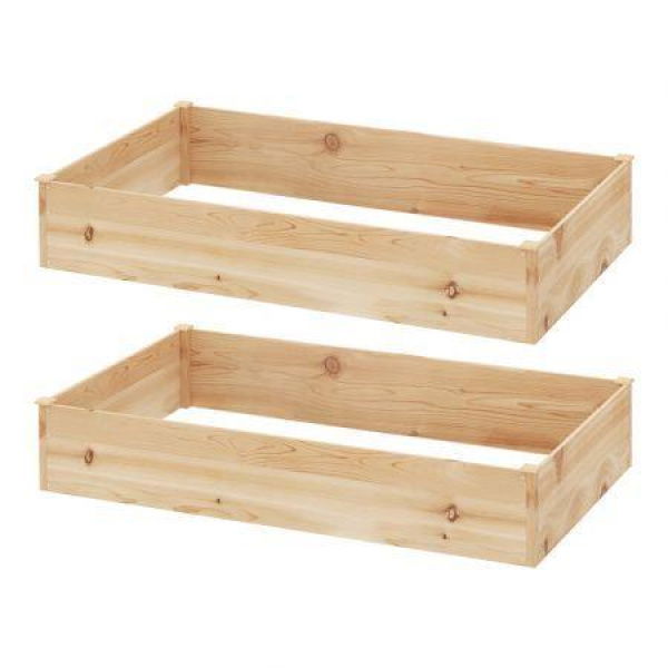 Greenfingers Garden Bed 150x90x30cm Wooden Planter Box Raised Container Growing