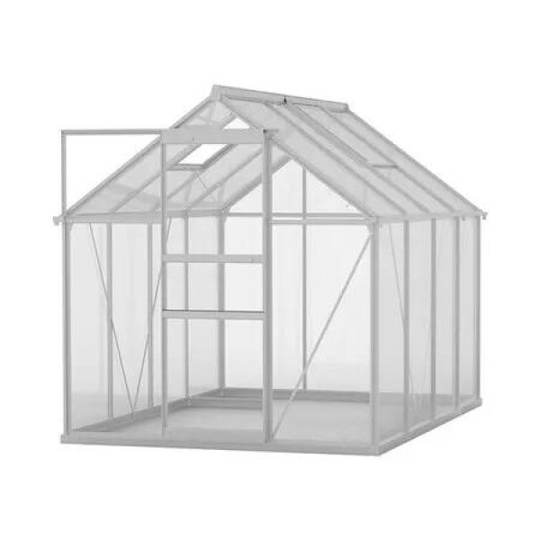 Greenhouse Aluminium Walk In Green