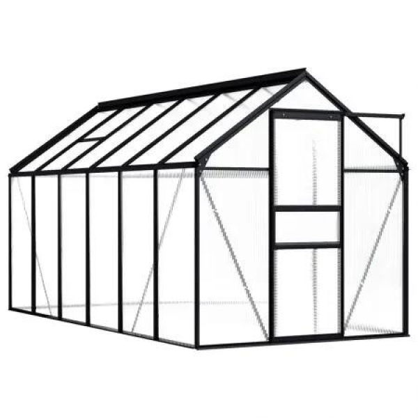 Greenhouse Anthracite Aluminium 7.03 mÂ²