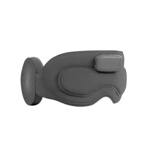 Grey AI Smart Meditation Sleep Aid Bluetooth Eye Mask 3 IN 1 Sleep-aid Meditation Hot Compress Cold Compress APP Intelligent Control