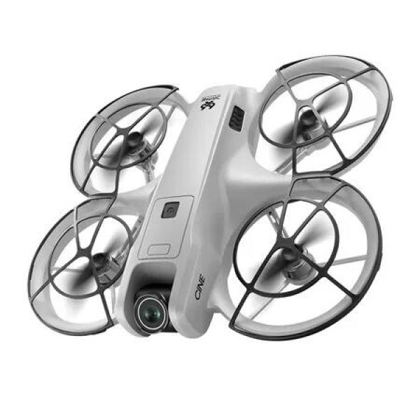Grey RC Plane with 5.5 Inch Screen HD Aerial Photography Remote Control Fixed Height Tumbling 4 Channels Dual Batteries