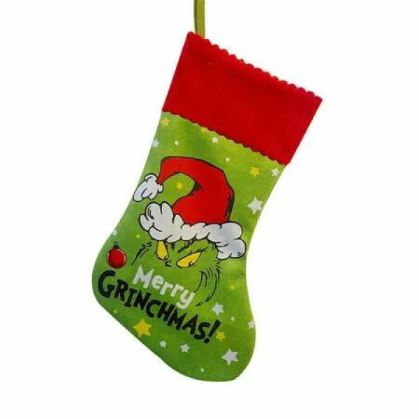 Grinch Christmas Stockings Gift Bag Christmas Decorations Christmas Tree Decoration Grinch Christmas Decorations