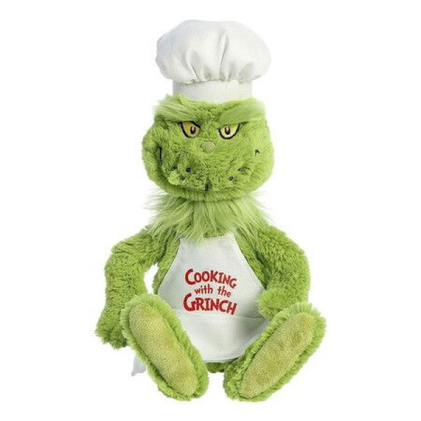 Grinch Stuffed Animal Magical Storytelling Literary Inspiration Green 16 Inches