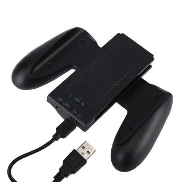 Grip Charger Controller 2000mAh HB-S005 Game Handle Compatible with Nintendo Switch Joy Con Gaming Charging Accessory