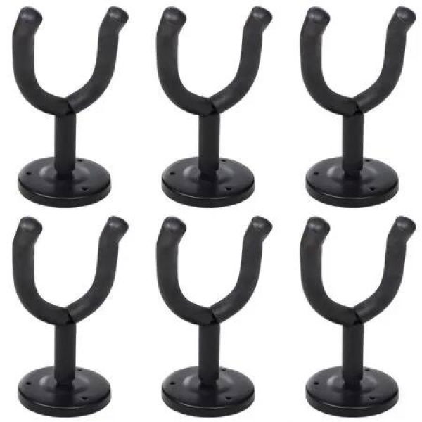 Guitar Wall Mount Hanger Set 6 pcs