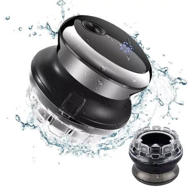 Hair Clipper for Men Circular Cordless Hair Clippers Self-Haircut Kit LED