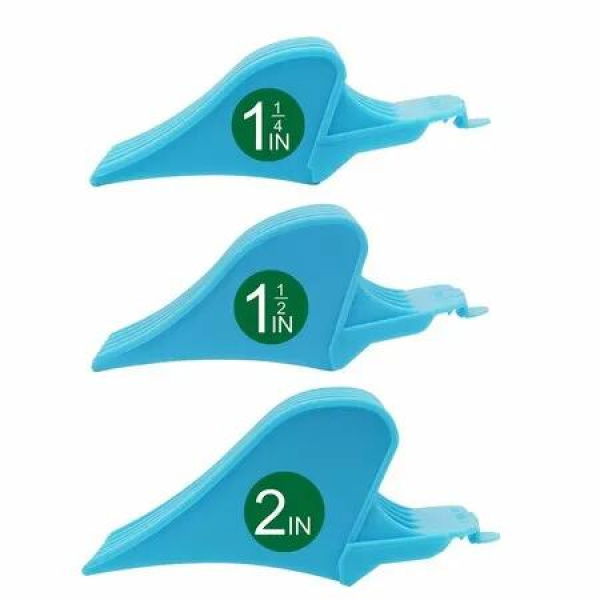 Hair Clipper Guards for Wahl Clippers, 3 Pcs Includes NO.10, NO.12, NO.16, Fits Most Wahl Clippers, 1.5 inch, 1.25 inch and 2 inch, Blue