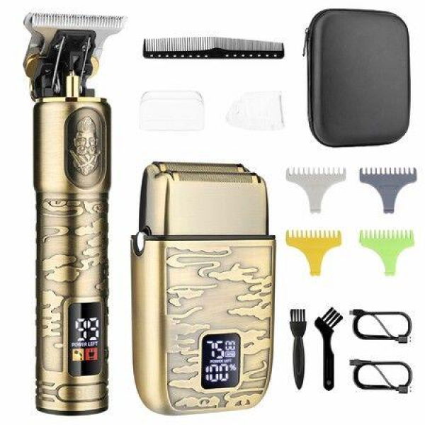 Hair Clippers for Men Professional,Foil Shavers for Men,Men's Beard Trimmer Cordless for Babers,Electric Razor for Men Face,Beard Shaver and Trimmer for Men