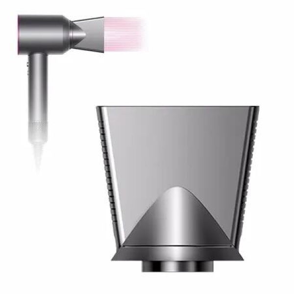 Hair Dryer Concentrator Nozzle Salon Styling Attachment for Dyson Supersonic HD01 HD02 HD03 HD04 HD08 Salon Tool Grey Professional Accessory