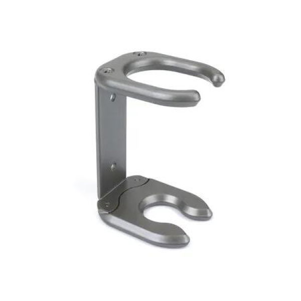 Hair Straightener Wall Mount Holder Compatible with Dyson Airstrait, Metal Stand Storage Rack for Airstrait HT01 Hair Dryer Holders, Gray