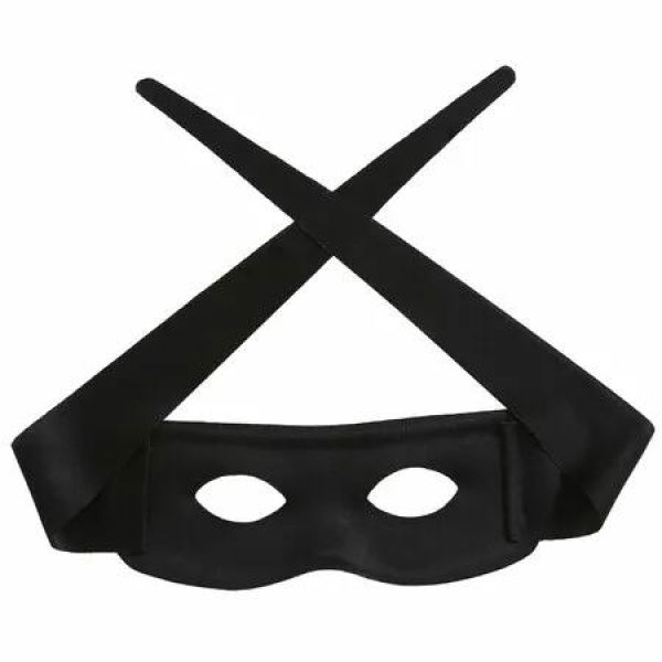 Halloween Costume Eye Mask Masquerade Hero Mask Cosplay Party Dress up Accessories,Black