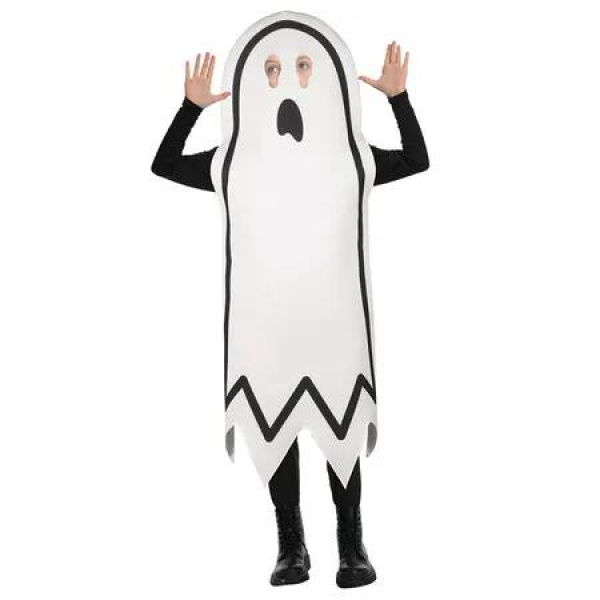 Halloween Costume Ghost Cosplay Costume Props Fancy Party Dress For Party Carnival Pretend Play Size S