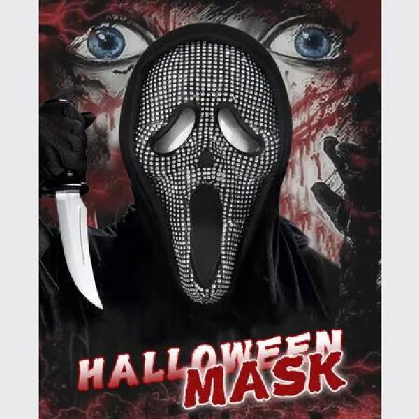 Halloween Ghost Mask Horror Themed Parties Haunted House Head Mask Props