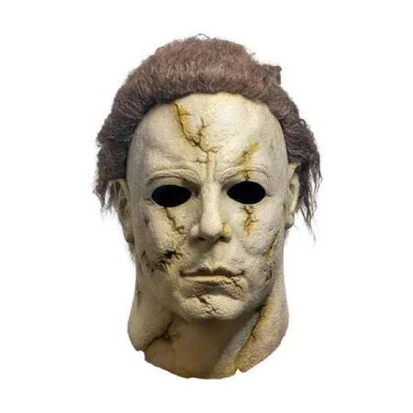 Halloween Michael Myers Cracked Mask, Horror Movie Masks