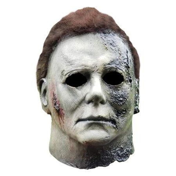 Halloween Michael Myers Mask Black Full Head Cosplay Scary Horror Mask for Halloween Party