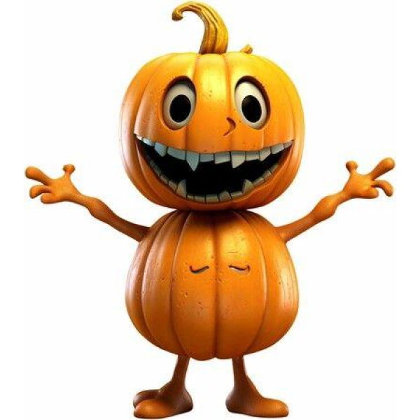 Halloween Pumpkin Decorations Cartoon Pumpkin Statue Resin Crafts Halloween Pumpkin Dolls