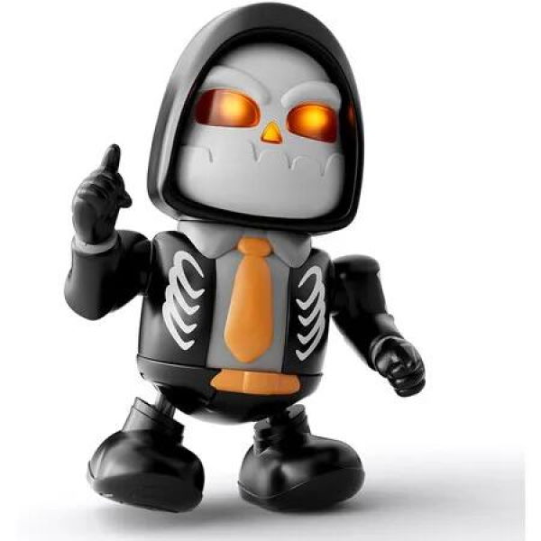 Halloween Robot Skeleton Toy, Prank Toys with Music and Dancing Toy for Boys and Girls Ages 3 to Up, Skeleton Robot