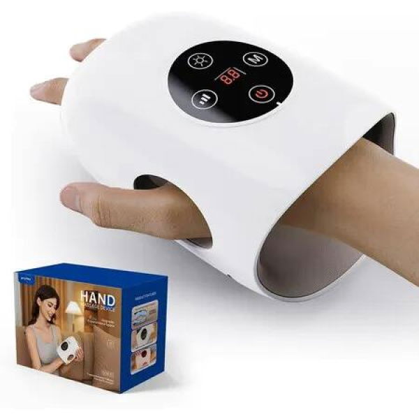 Hand Massager, 9 Modes 9 Intensities Hand Massage, Cordless Hand Massager for Arthritis and Carpal Tunnel, Gift for Christmas Men Women