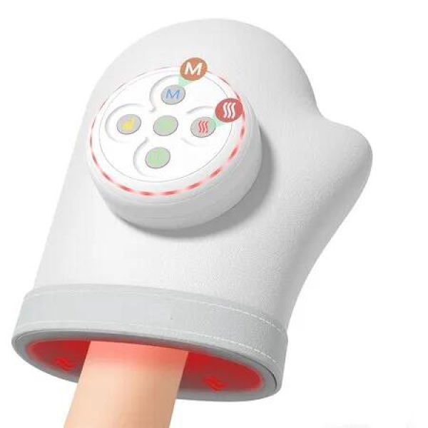 Hand Massager with Heat and Compression for Arthritis Carpal Tunnel, 5 Levels 3 Heating Modes Hand Wrist Relax Device