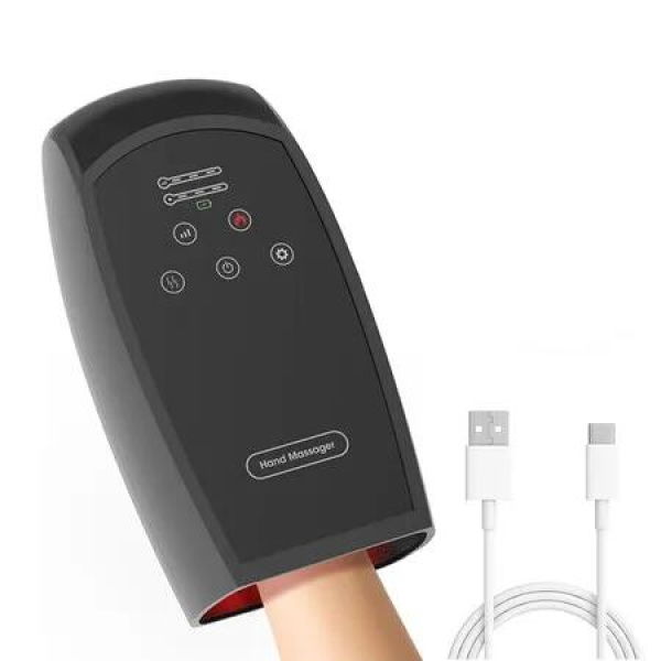 Hand Massager with Heat and Compression, Mom Christmas Gifts for Women, Cordless Hand Massager for Arthritis and Carpal Tunnel