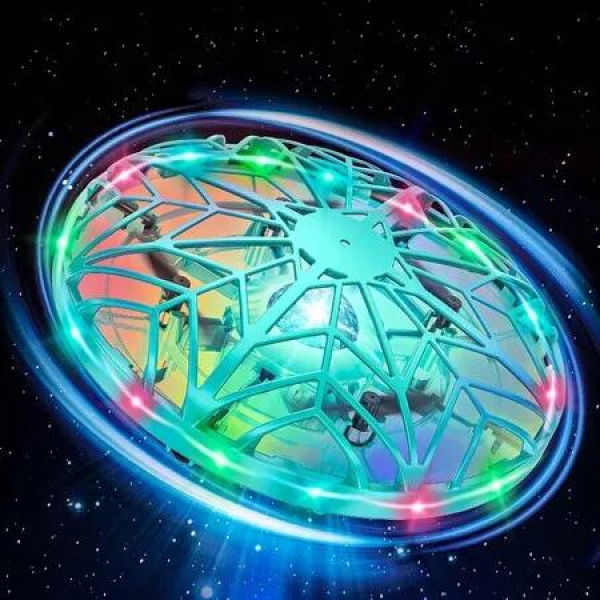 Hand Operated Drone Toy for Boys Girl Men Women, AI Motion Sensors Mini Drones for Age 4 to 12 Birthday Gifts, Green