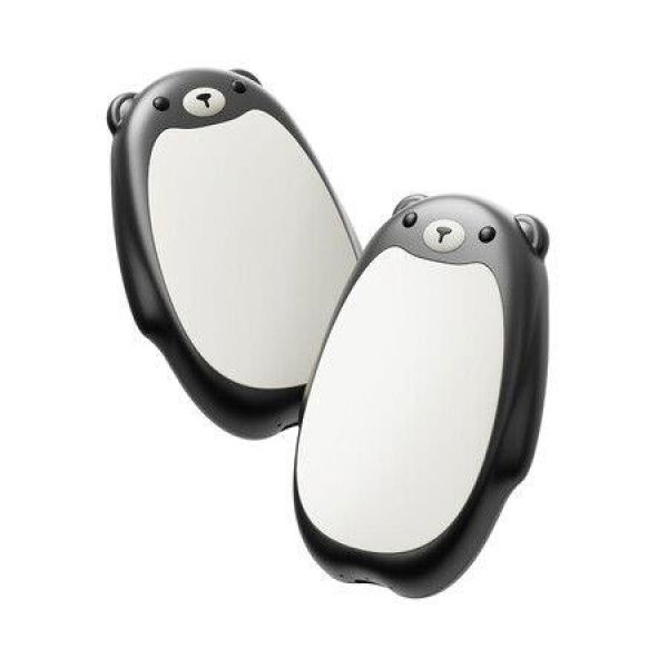 Hand Warmers Rechargeable,2 Pack Magnetic Hot Hands,Reusable Electric Pocket Heater,Great Gift,Portable for Outdoor & Camping,Black