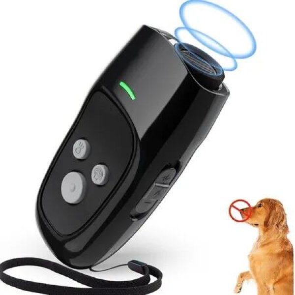 Handheld Anti Bark Device, Ultrasonic Dog Bark Deterrent Devices, Rechargeable 3 Frequency Bark Control Device