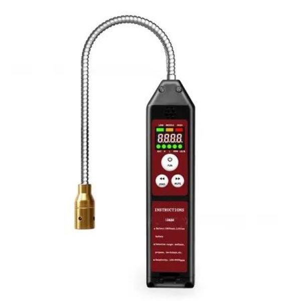 Handheld Combustible LPG Gas Leak Detector Methane Propane Butane Sensor Home Kitchen Tester Audible Visual Alarm USB powered