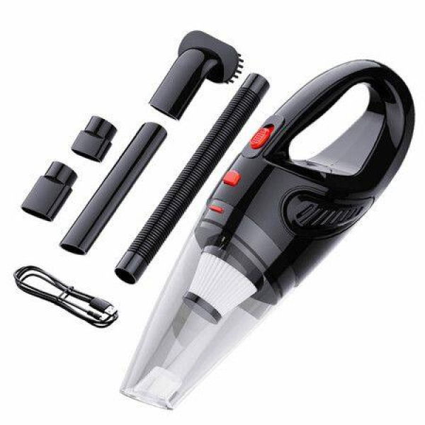 Handheld Cordless Vacuum120W 4000Pa Car VacRechargeable Cordless Vacuum For CarWet Dry Hand Vacuum