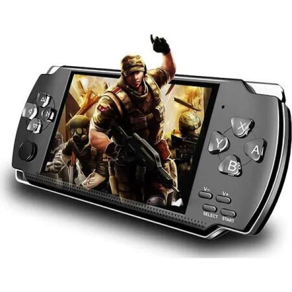 Handheld Game Console,Built-in 1200 Games 4.3In HD Screen Retro Gaming System,Portable Rechargeable Game Console with Dual Joystick,Support TV Output