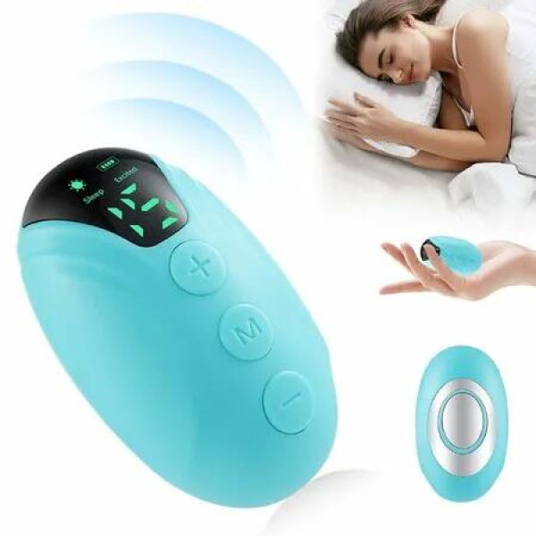 Handheld Sleep Aid Device Relaxation Pressure Relief Instrument Anxiety Relief Sleep Aid Instrument HandHeld Sleep Device for Insomnia Pressure,Green