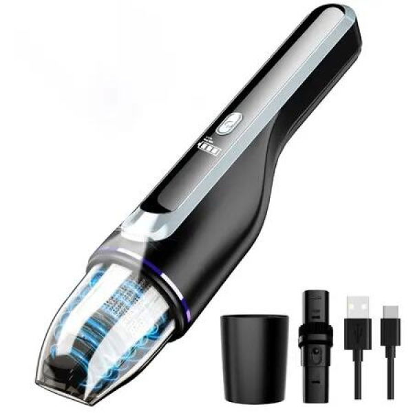 Handheld Vacuum Cordless,Car Vacuum with Brushless Motor & 14000Pa Suction,Slim Mini Vacuum Cleaner