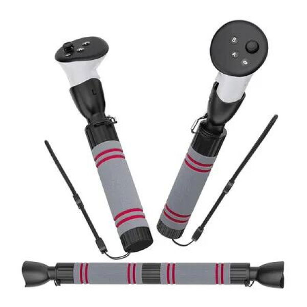 Handle Accessories for Meta Quest 3, TanReginal Gorilla Tag Long Arms for Meta Quest 3 Controller, Dual Handles Extension VR Sticks