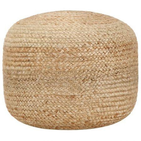 Handmade Pouffe 45x30 Cm Jute