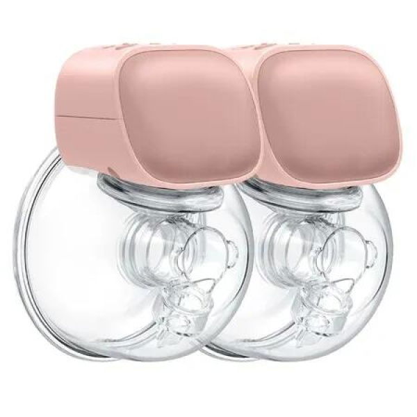 Hands-Free Wearable Electric Breast Pump with 2 modes & 5 levels for personalized pumping, Comfortable, Fits discreetly in-bra for max mobility, 24mm flanges for optimal fit & suction