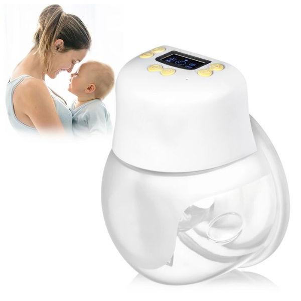 Hands-free Wearable Low-noise Electric Breast Pump Painless Feeding Pump Sucks Comfort Breast Pump (1 Pack).