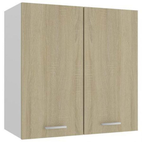 Hanging Cabinet Sonoma Oak 60x31x60 Cm Chipboard