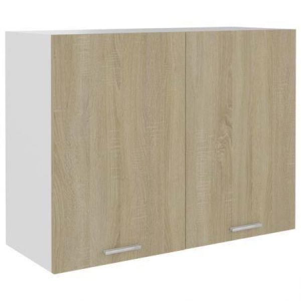 Hanging Cabinet Sonoma Oak 80x31x60 Cm Engineered Wood